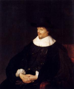 敭 利文斯 Portrait Of Constantijn Huygens 敭 利文斯 Portrait Of Constantijn Huygens